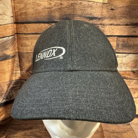 Lennox Hat Cap Adjustable Strapback Grey Heating Air Conditioning Dryve Politan - Picture 1 of 8
